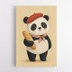 Panda With Beret