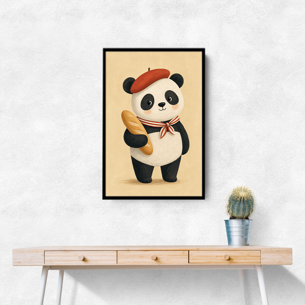 Panda With Beret