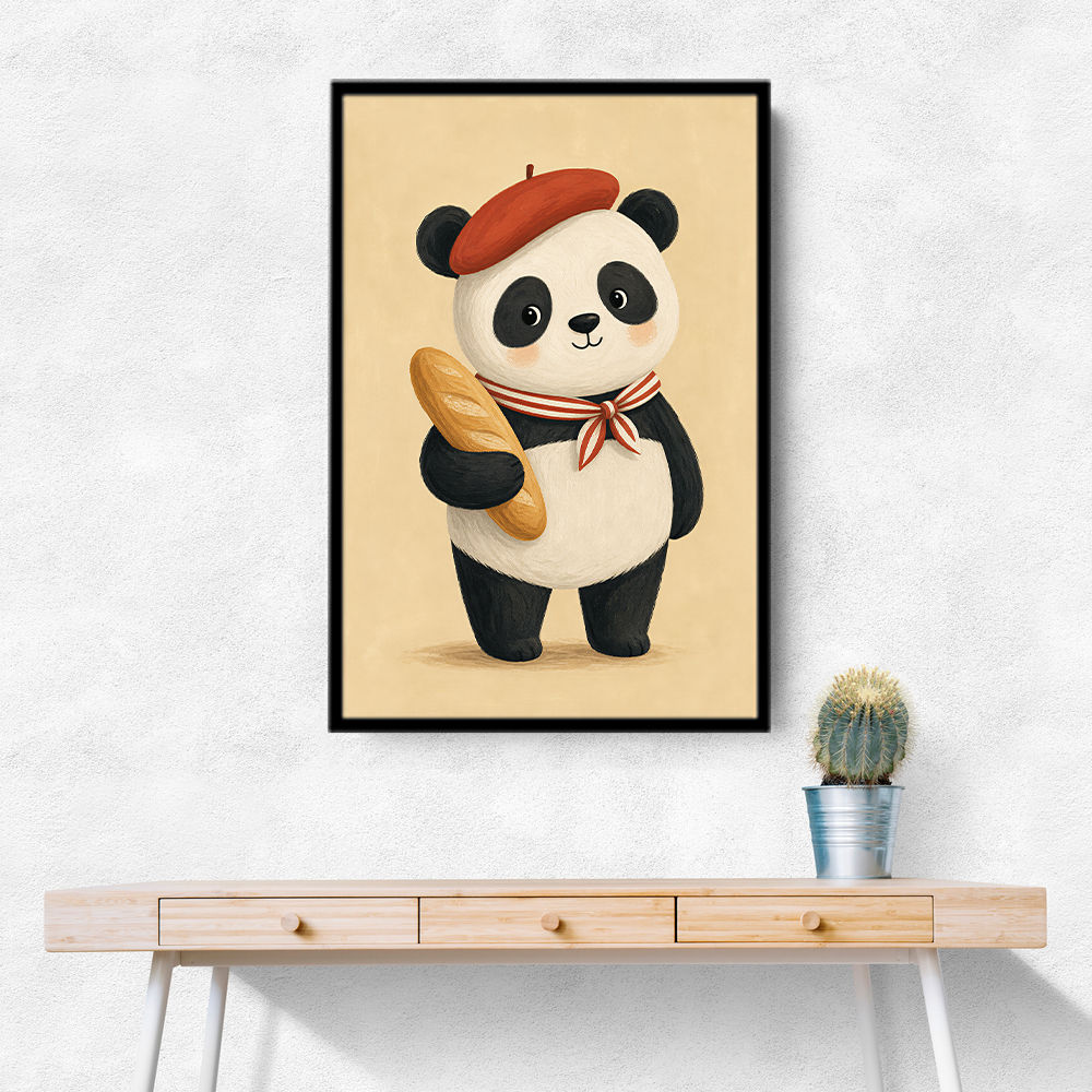 Panda With Beret