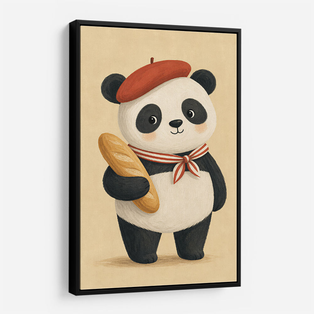 Panda With Beret