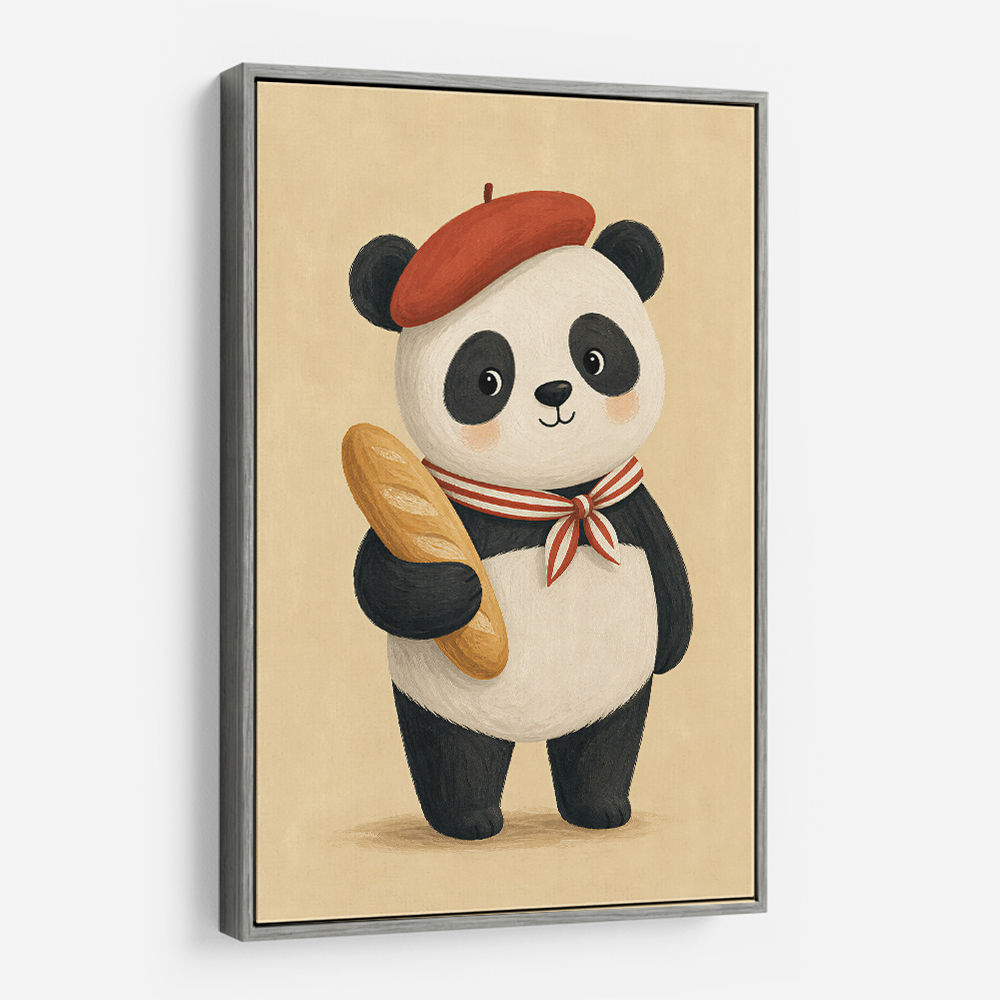 Panda With Beret