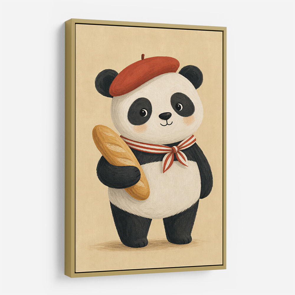 Panda With Beret