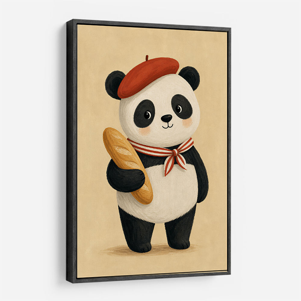 Panda With Beret