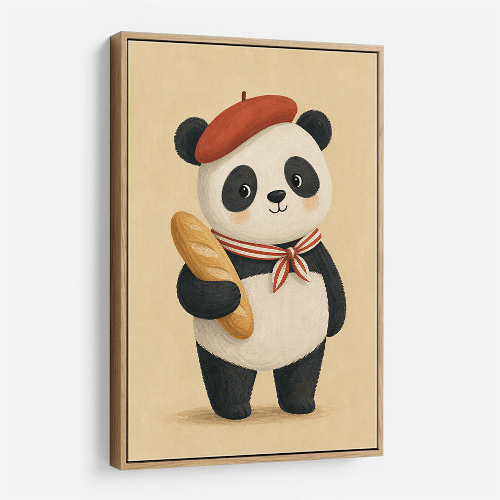 Panda With Beret