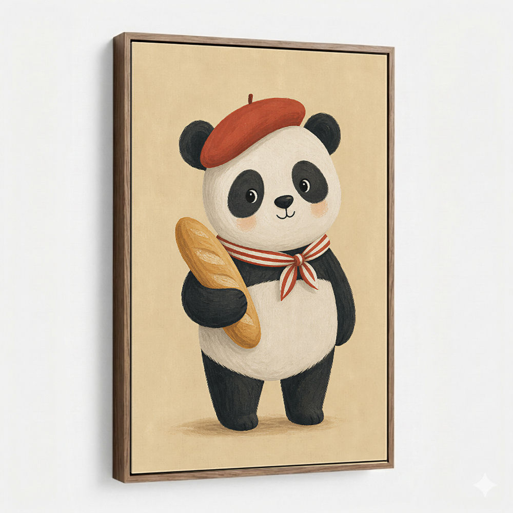 Panda With Beret