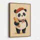 Panda With Beret