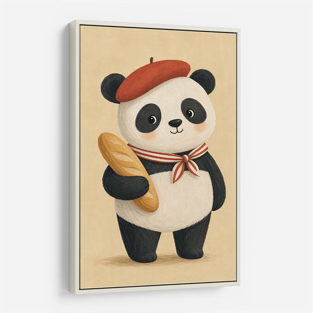 Panda With Beret