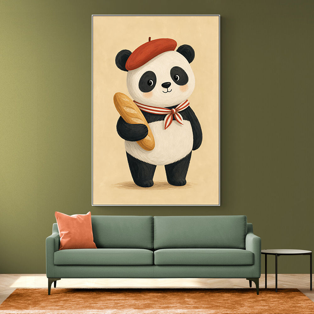 Panda With Beret