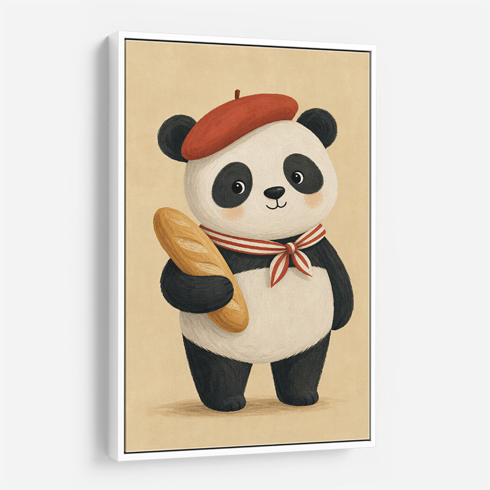 Panda With Beret
