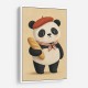Panda With Beret