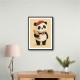Panda With Beret
