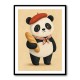 Panda With Beret