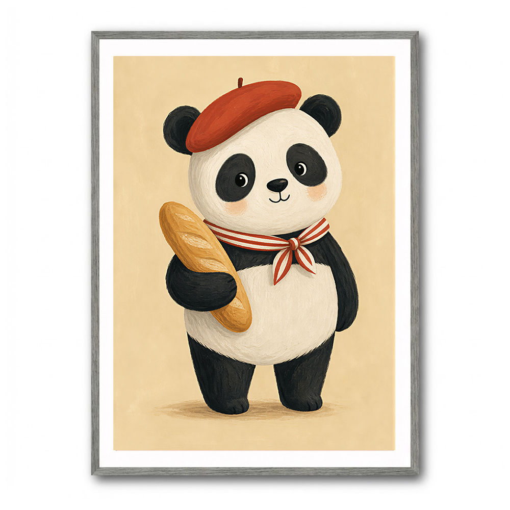 Panda With Beret