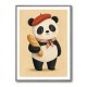 Panda With Beret