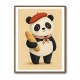 Panda With Beret