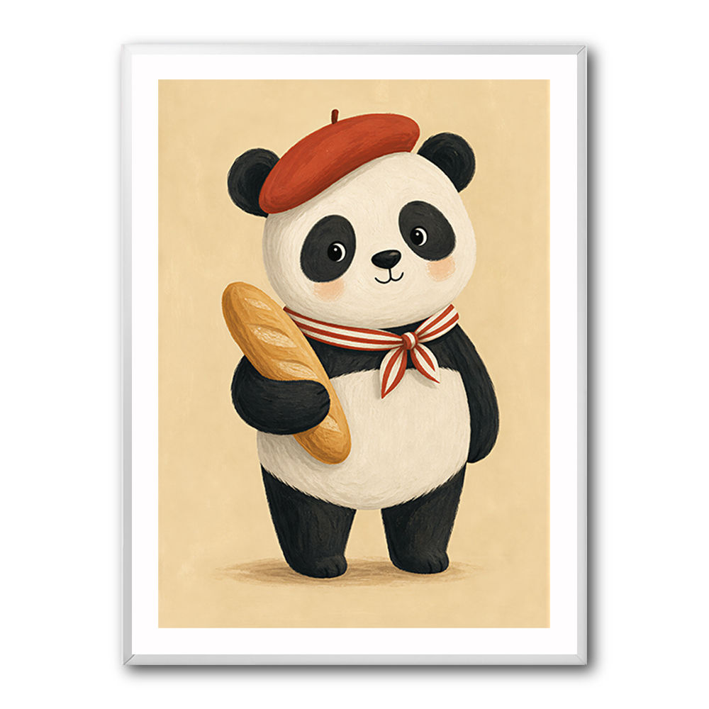 Panda With Beret