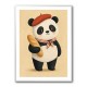 Panda With Beret
