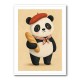 Panda With Beret