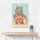 Hippo in Swimsuit