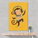 Monkey With Headphones
