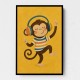 Monkey With Headphones