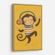 Monkey With Headphones