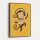 Monkey With Headphones