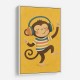 Monkey With Headphones