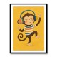 Monkey With Headphones