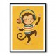 Monkey With Headphones
