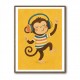 Monkey With Headphones