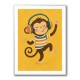 Monkey With Headphones