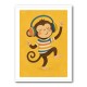 Monkey With Headphones