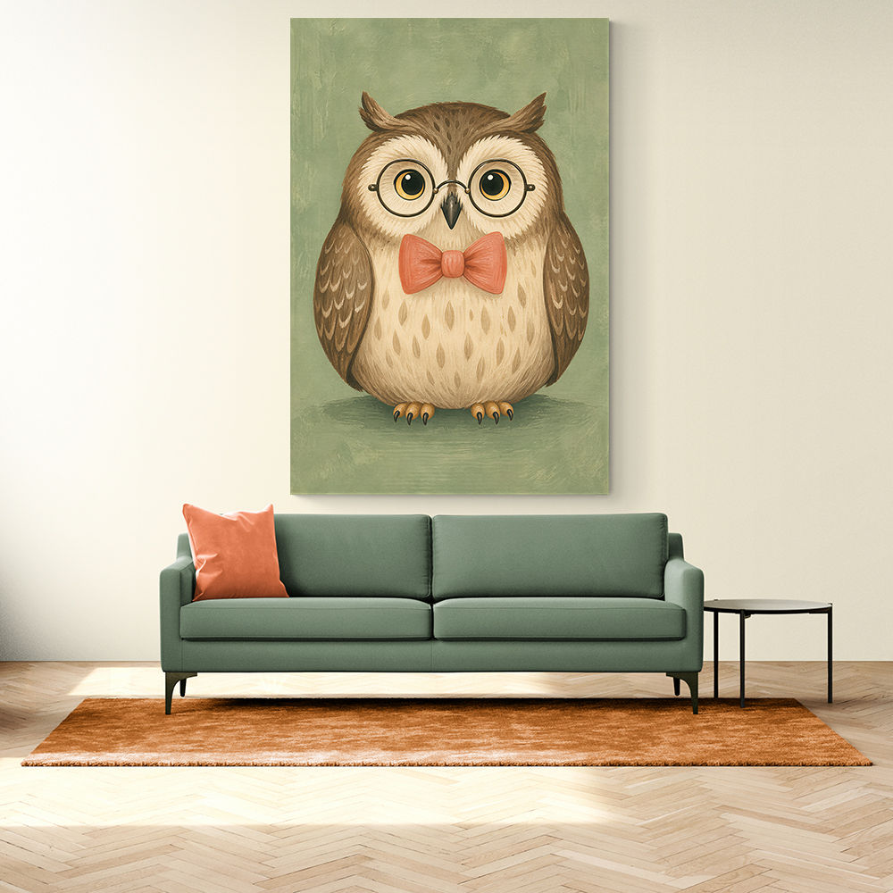 Owl With Bow