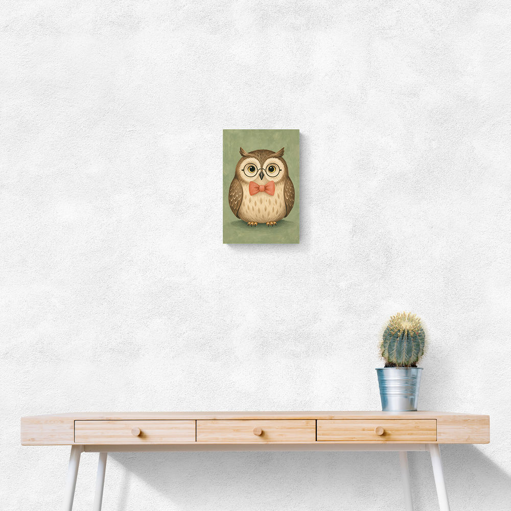 Owl With Bow