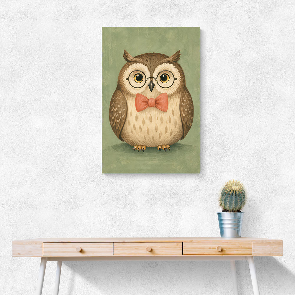 Owl With Bow