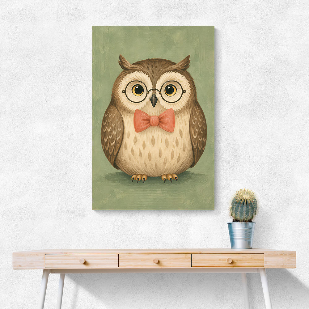 Owl With Bow