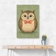 Owl With Bow