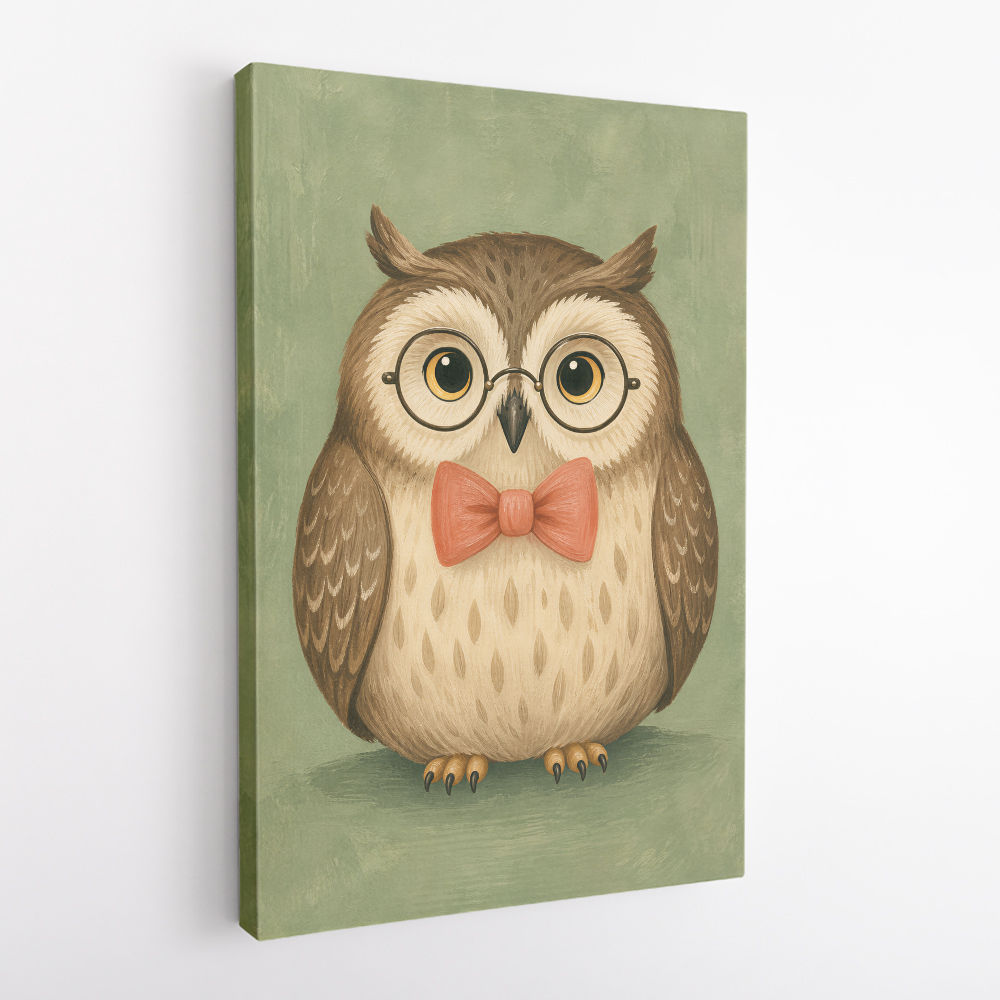 Owl With Bow