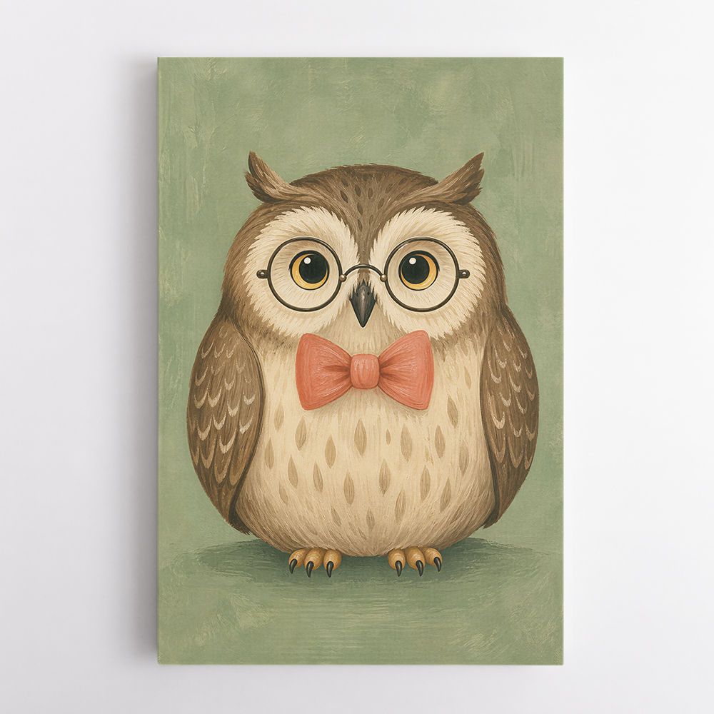 Owl With Bow