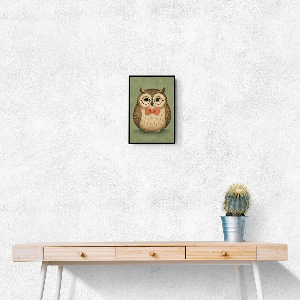 Owl With Bow