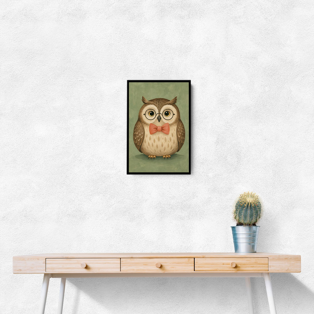 Owl With Bow