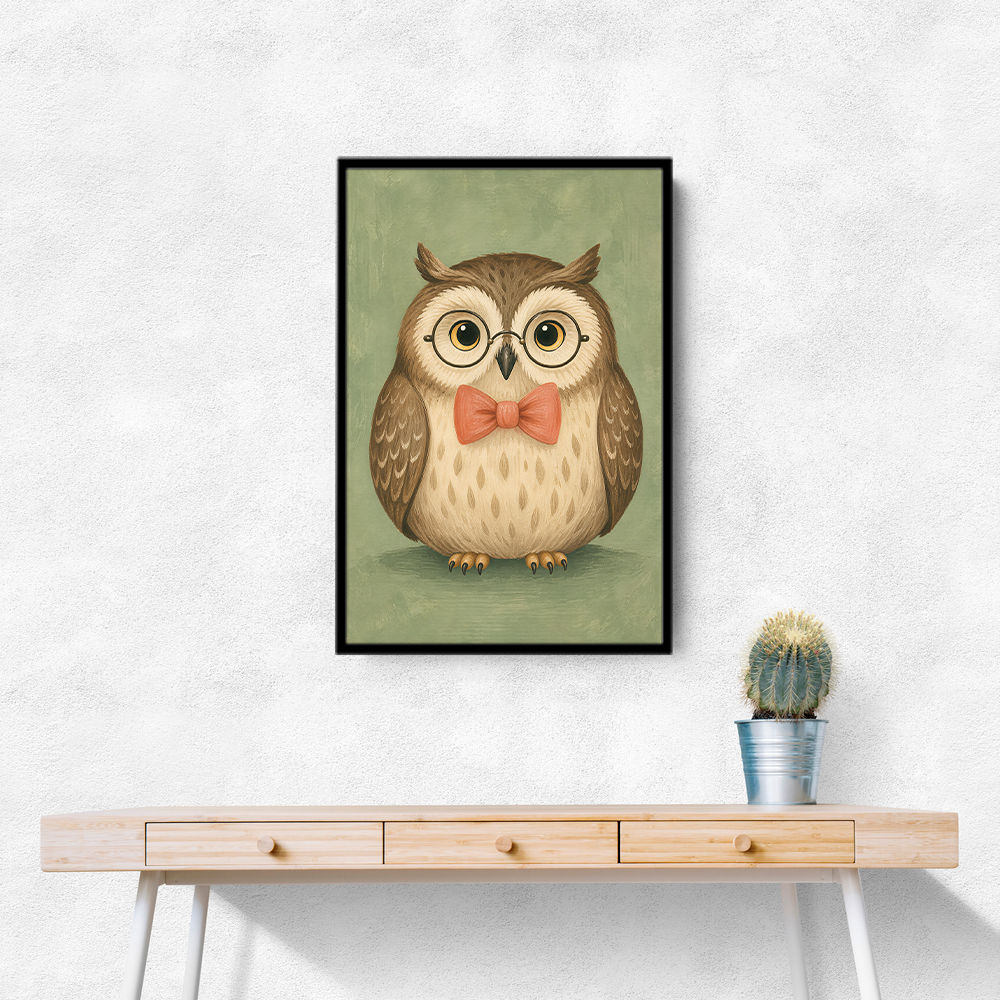 Owl With Bow