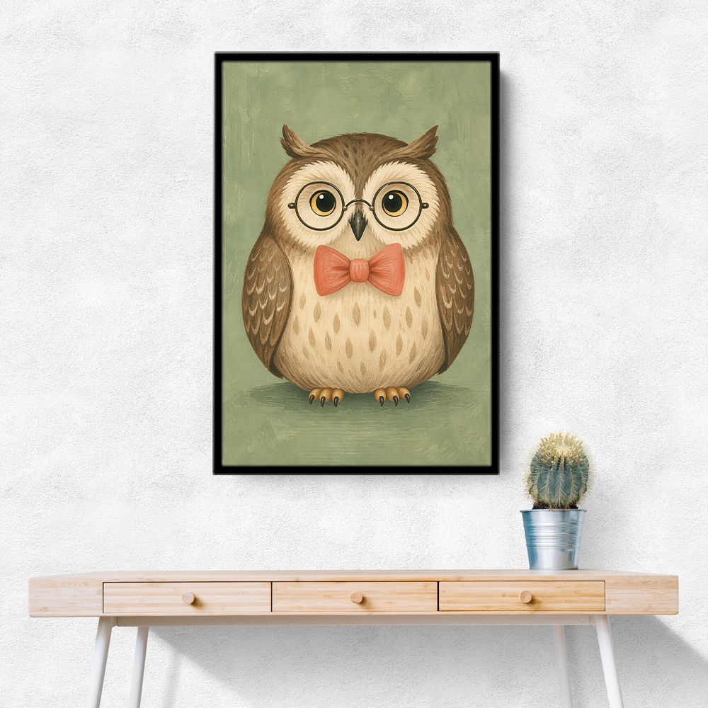 Owl With Bow