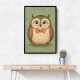 Owl With Bow
