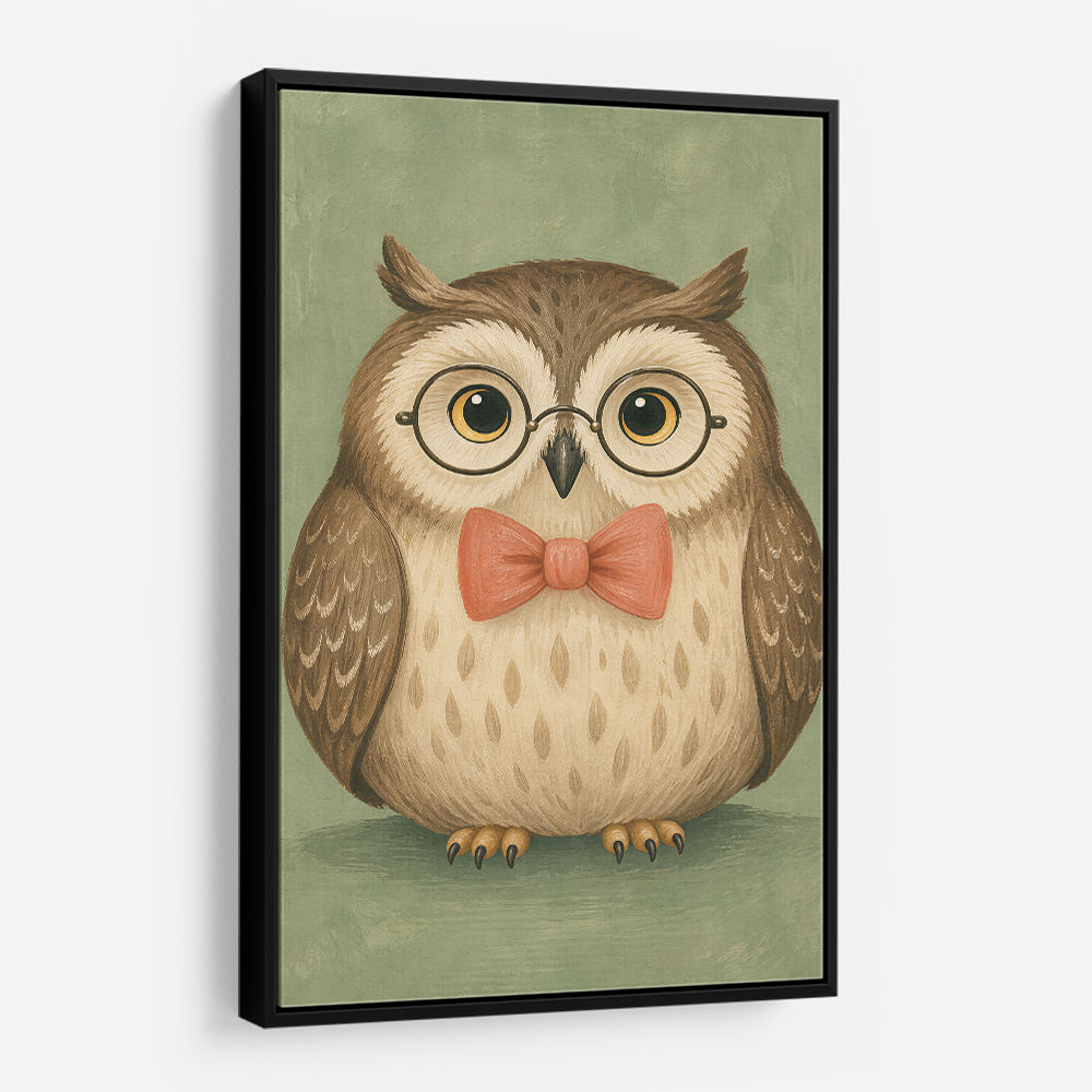 Owl With Bow