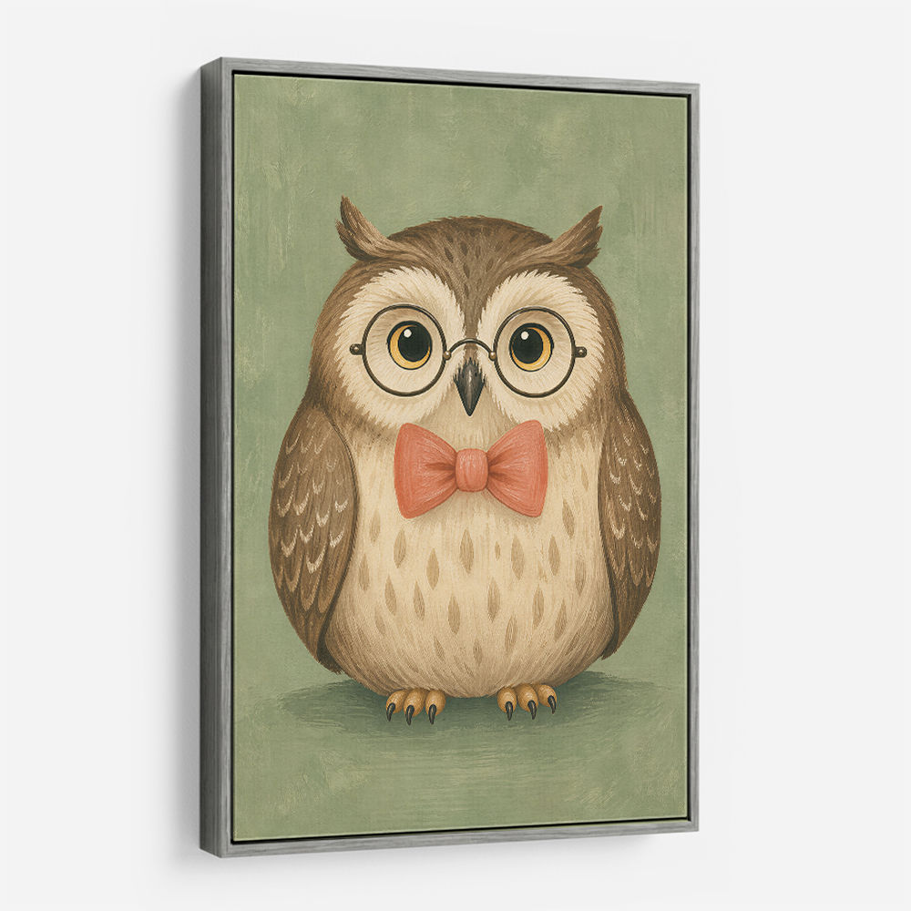 Owl With Bow