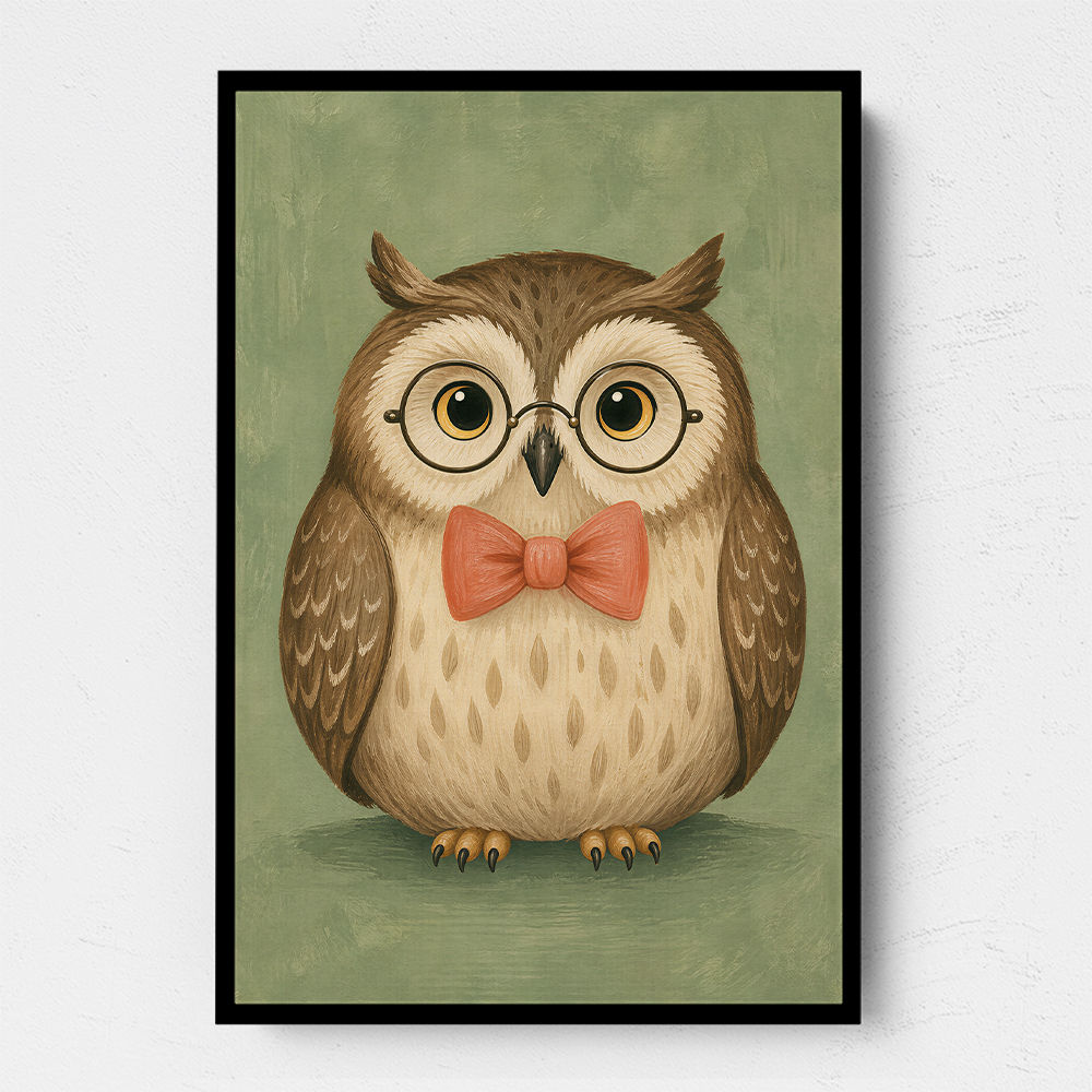 Owl With Bow