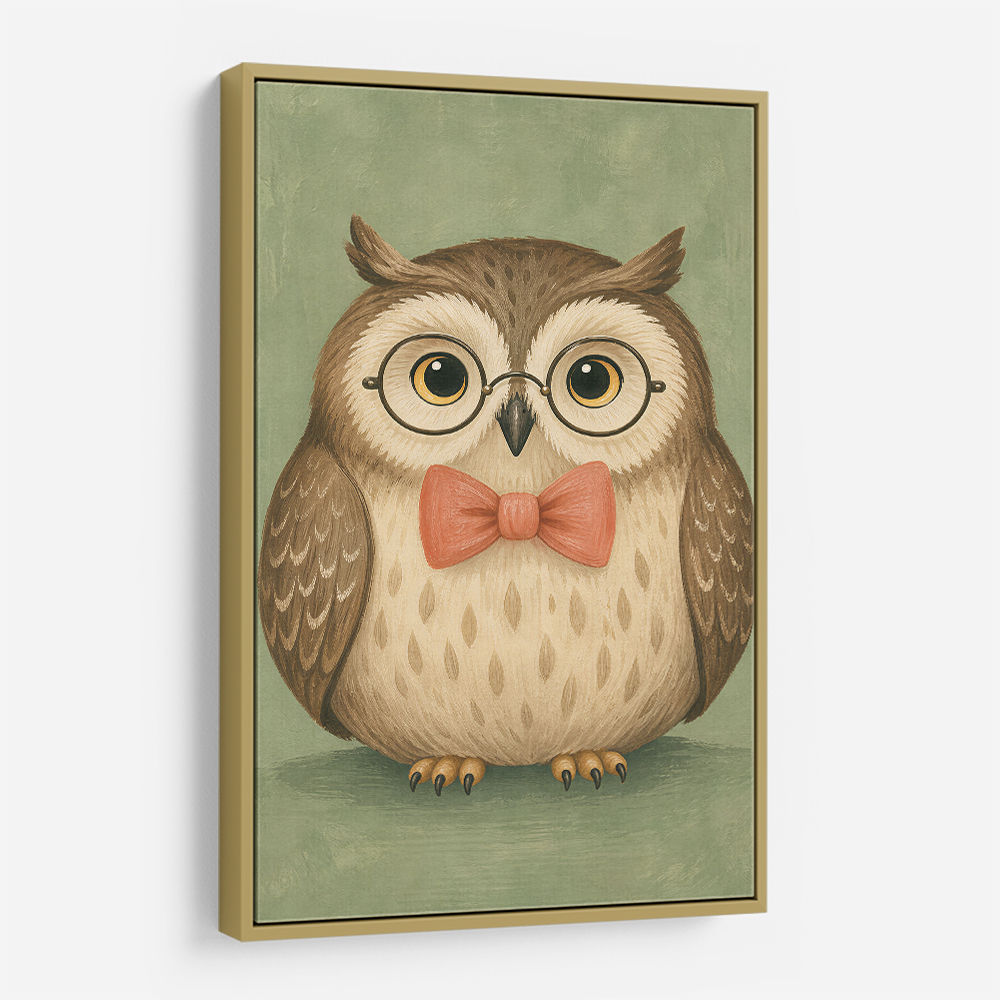 Owl With Bow