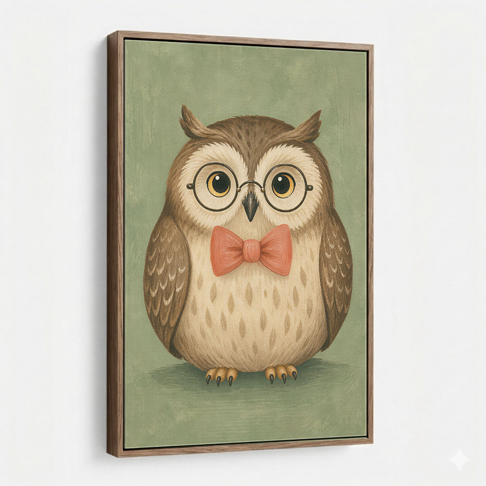 Owl With Bow